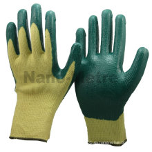 NMSAFETY HPPE guantes de protección de mano recubiertos de látex resistentes al corte